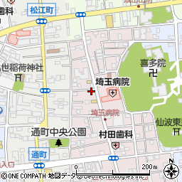 内川豆腐店周辺の地図