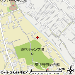 埼玉県さいたま市見沼区南中野1092-5周辺の地図