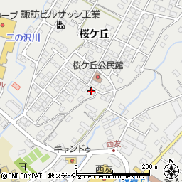 長野県諏訪郡富士見町落合桜ケ丘11727周辺の地図