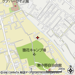 埼玉県さいたま市見沼区南中野1092-6周辺の地図