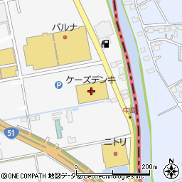 パステル・クイーンズパステル・佐原東店周辺の地図