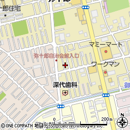 埼玉県越谷市弥十郎567-9周辺の地図