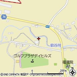 埼玉県日高市北平沢559-1周辺の地図