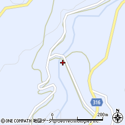岐阜県郡上市白鳥町阿多岐1629周辺の地図