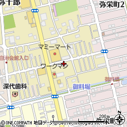 埼玉県越谷市弥十郎752周辺の地図