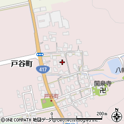 福井県越前市戸谷町92周辺の地図