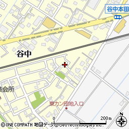 茨城県取手市谷中271周辺の地図