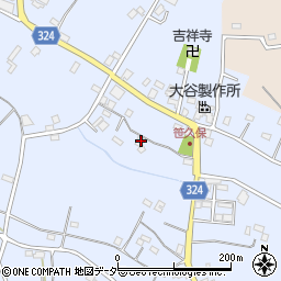 埼玉県さいたま市岩槻区笹久保933周辺の地図