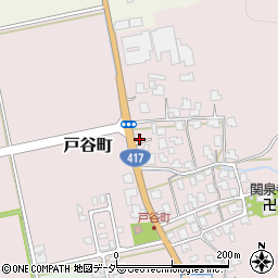 福井県越前市戸谷町92-5周辺の地図