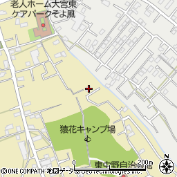 埼玉県さいたま市見沼区南中野1097-2周辺の地図