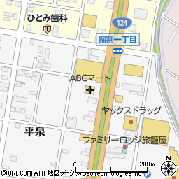 ＡＢＣマート周辺の地図