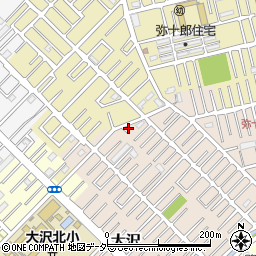 埼玉県越谷市大沢1646周辺の地図