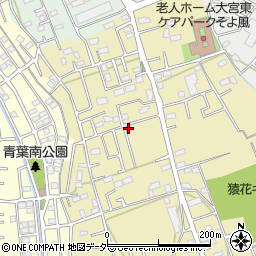 埼玉県さいたま市見沼区南中野1165-4周辺の地図