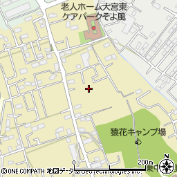 埼玉県さいたま市見沼区南中野1148周辺の地図