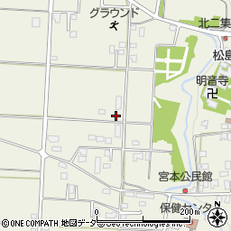 長野県上伊那郡箕輪町松島10541周辺の地図