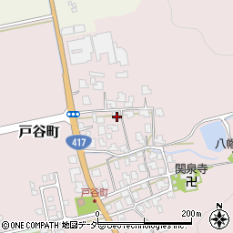 福井県越前市戸谷町92-23周辺の地図