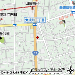 陸王株式会社周辺の地図