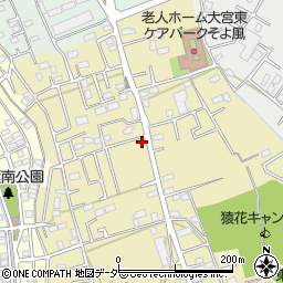 埼玉県さいたま市見沼区南中野1171周辺の地図