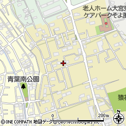 埼玉県さいたま市見沼区南中野1178-2周辺の地図