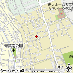 埼玉県さいたま市見沼区南中野1178周辺の地図