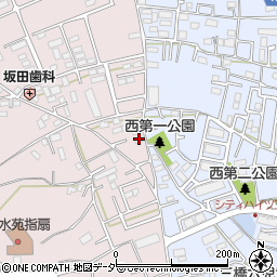 サニーヒル清宮Ｂ周辺の地図