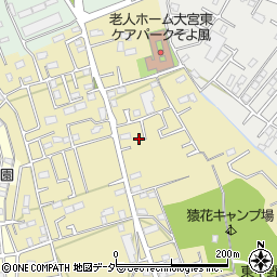 埼玉県さいたま市見沼区南中野1139-21周辺の地図