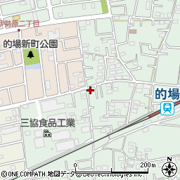 埼玉県川越市的場1288-9周辺の地図