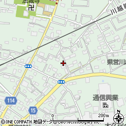 埼玉県川越市的場1850周辺の地図