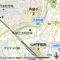 〒350-0067 埼玉県川越市三光町の地図