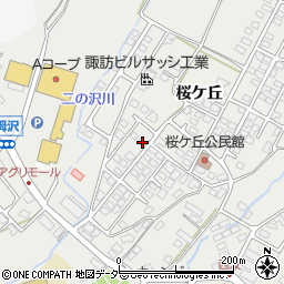 長野県諏訪郡富士見町落合桜ケ丘10339周辺の地図