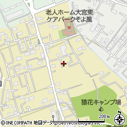 埼玉県さいたま市見沼区南中野1139周辺の地図