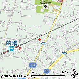 埼玉県川越市的場1881周辺の地図