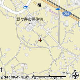 茨城県取手市野々井874-8周辺の地図
