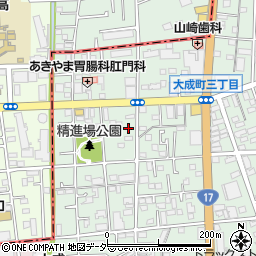 ＮＰＣ２４Ｈ大成町３丁目パーキング周辺の地図
