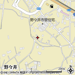 茨城県取手市野々井889-1周辺の地図