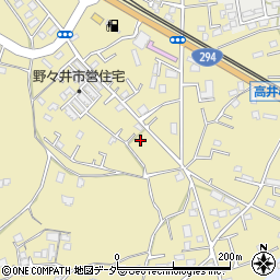 茨城県取手市野々井876周辺の地図