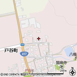 福井県越前市戸谷町87周辺の地図