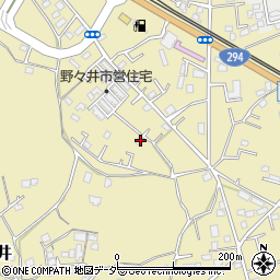 茨城県取手市野々井874周辺の地図