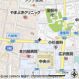 山下京染店周辺の地図