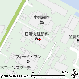 日清丸紅飼料株式会社　東部支店周辺の地図