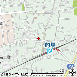 埼玉県川越市的場2011-4周辺の地図