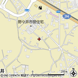 茨城県取手市野々井874-5周辺の地図