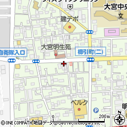 スクールＩＥ　大宮櫛引校周辺の地図