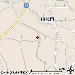 埼玉県日高市田波目707周辺の地図