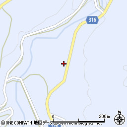 岐阜県郡上市白鳥町阿多岐1617周辺の地図