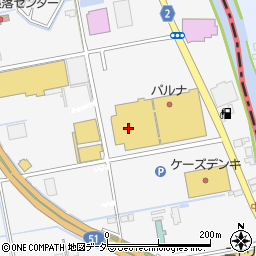 サイゼリヤ MEGAドン・キホーテUNY佐原東店周辺の地図