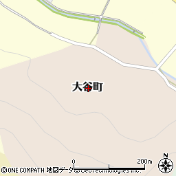 福井県越前市大谷町周辺の地図