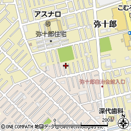 埼玉県越谷市大沢1686-7周辺の地図