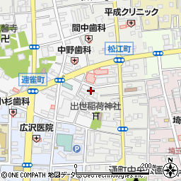 埼玉県川越市連雀町21-7周辺の地図