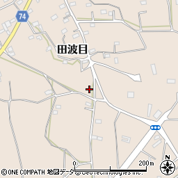 埼玉県日高市田波目717周辺の地図